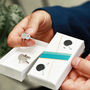 Playful Ping Pong Cufflinks In A Gift Box, thumbnail 5 of 11