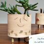 Handmade Teacher Thank You Gift Plant Pencil Pot Leaves, thumbnail 2 of 6