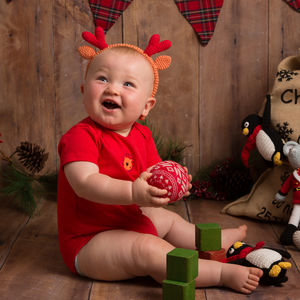 reindeer headband for baby