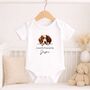 Personalised Dog Baby Grow, Vest Or T Shirt, thumbnail 1 of 10