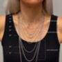 Royal Pearl Flower Pendant Necklace, thumbnail 3 of 6