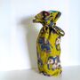 Eco Friendly Bottle Bag, Bright Coloured Wine Gift Bag, Fair Trade, thumbnail 2 of 8