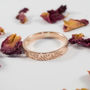 Woodland Rings In 18ct Rose Eco Gold, thumbnail 4 of 8
