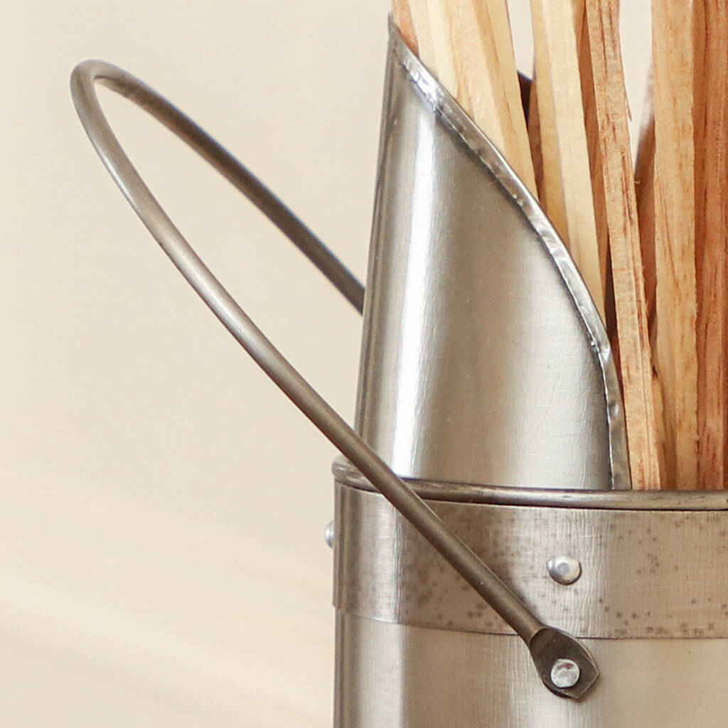 Long Fireside Matches Holder With Striker By Dibor