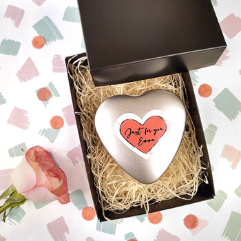 Personalised Love Message Heart Lip Balm Gift Set, 6 of 9
