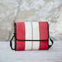 Recycled Fire Hose Messenger Bag, thumbnail 4 of 6
