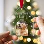 Personalised Pet Memorial House Ornament Photo And Name, thumbnail 1 of 8