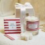 Personalised Christmas Snowflake Candle Gift Boxed, thumbnail 4 of 6