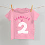 Personalised Birthday T Shirt For Baby, thumbnail 3 of 5