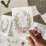 Cottage Garden Wedding Concertina Invitations, thumbnail 2 of 7