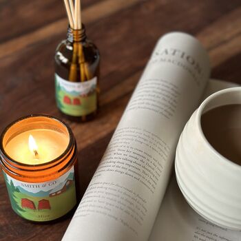 “Hive” Dark Honey And Tobacco Soy Wax Candle, 4 of 4