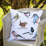 Inky Birds Outdoor Cushion For Garden Furniture, thumbnail 1 of 9