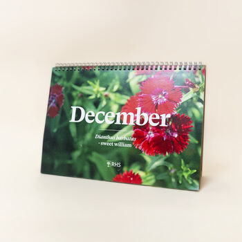 A4 Plantable Desk Calendar By The Rhs And Willsow, 5 of 6