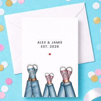 Personalised Card Family Names And Established Year, 2 of 7