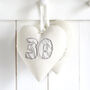 Personalised 30th Pearl Wedding Anniversary Heart Gift, thumbnail 1 of 10