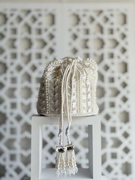 Bikaner Ivory Potli Bag, 6 of 9