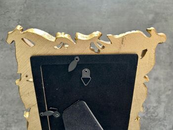 Gold Ornate 6x4 Picture Gold Frame With Cherry Design, 3 of 8