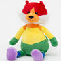 Rainbow Cuddly Companion Cat Soft Plush Toy, thumbnail 5 of 5