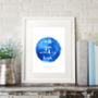 Personalised Watercolour Quote Print, thumbnail 10 of 12