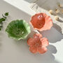 Ceramic Flower Bowl For Snacks Decorative Floral Gifts, thumbnail 1 of 11