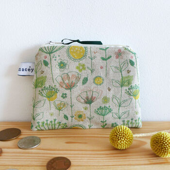 Floral Meadow Pocket Purse, 6 of 7