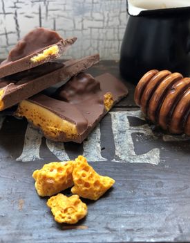 Milk Chocolate Honeycomb Shards, 2 of 3