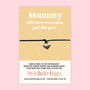 Mummy With Love Wish Bracelet, thumbnail 1 of 3