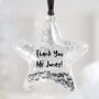 Personalised Best Teacher Christmas Bauble, thumbnail 1 of 3