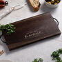 Personalised Handled Board Just Married Gift For Couple, thumbnail 1 of 5