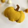Autumn Felt Pumpkin Garland, thumbnail 3 of 4