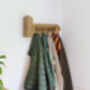 Coastal Path Oak Coat Rack | Coat Hanger, thumbnail 8 of 11