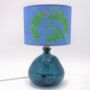 Recycled Blown Glass Lamp | 29cm | Ten Colours, thumbnail 2 of 12