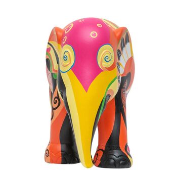 'Psycho' Hand Painted Limited Edition 15cm Elephant, 11 of 12