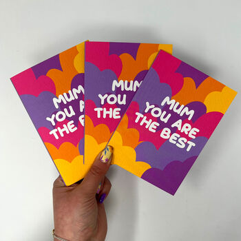 Mum Birthday Card 'Mum You Are The Best', 3 of 6