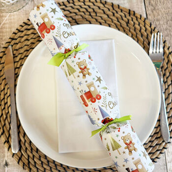 Toy Town Christmas Crackers Set Of Six, 2 of 6