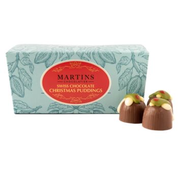 Chocolate Ballotin | Chocolate Christmas Pudding | 200g, 3 of 3