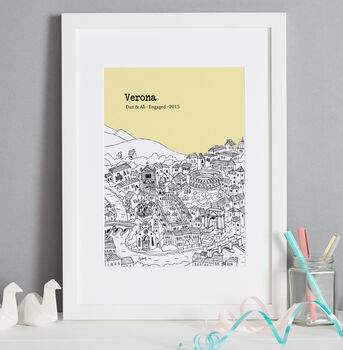 Personalised Verona Print, 2 of 12