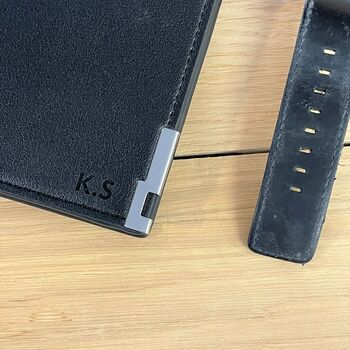 Personalised Minimal Leather Wallet, 3 of 6