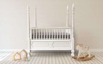 Sweet Dreams Four Poster Cot Bed, 4 of 5