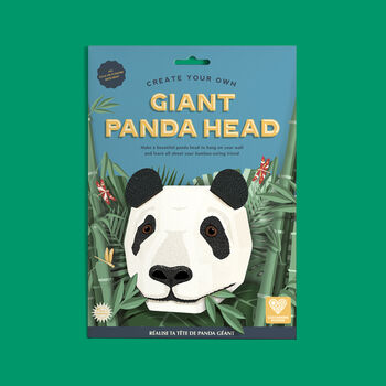Create Your Own Giant Panda Head, 2 of 5