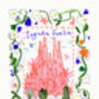 Sagrada Familia, Barcelona Spain Landmark Travel Print, thumbnail 2 of 3