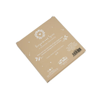 Joy To The World Nine Gingerbread Scented Tealights | Candle | Gift Box, 2 of 3