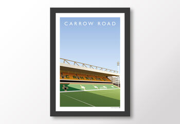 Norwich City Carrow Road Poster, 8 of 8