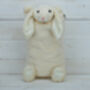 Personalised Embroidery Cream Bunny Hot Water Cover, thumbnail 7 of 12