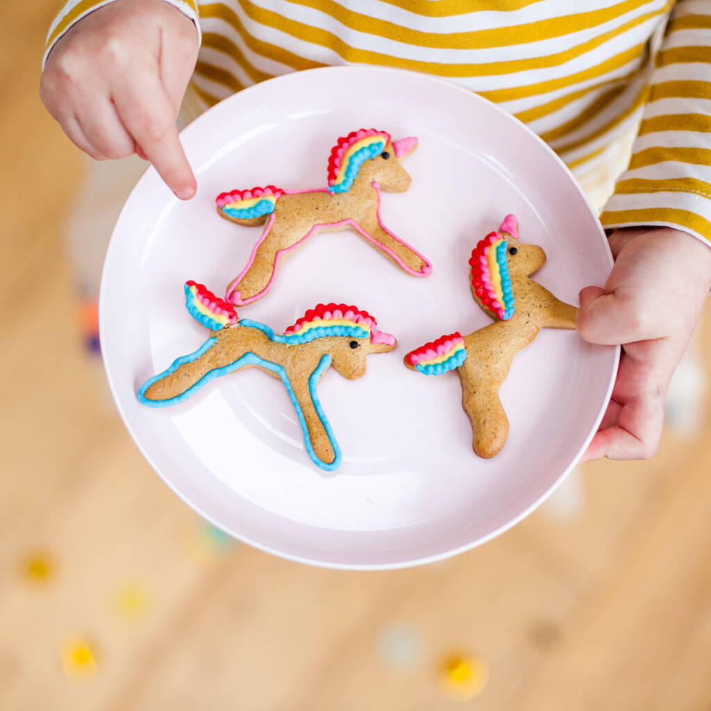 Mini Unicorn Christmas Biscuit Kit By craft & crumb