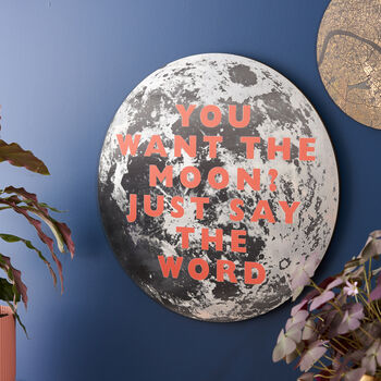 Super Moon Personalised Wall Art, 9 of 12