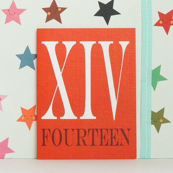 Roman Numerals Mini Cards Ages 13 To 90, 2 of 12