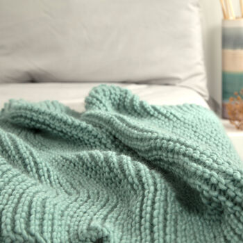 Nyssa Blanket Knitting Kit, 4 of 7