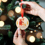 Couple's Or Baby's First Christmas Bear Family Bauble, thumbnail 1 of 11