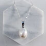 Baroque Pearl Pendant On Sterling Silver Chain, thumbnail 7 of 8
